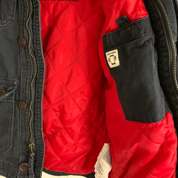 Boy’s Abercrombie Military Jacket - Picture 4 of 5